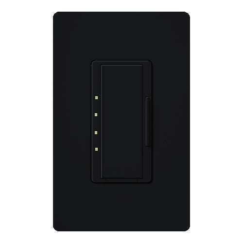 Lutron HWD-2ANF-MN HomeWorks QS Wired Maestro 2A Neutral Fan Speed Control, Neutral Wire Required, in Midnight