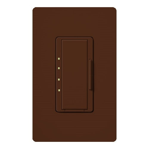 Lutron HWD-2ANF-SI HomeWorks QS Wired Maestro 2A Neutral Fan Speed Control, Neutral Wire Required, in Sienna