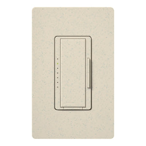 Lutron HWD-6D-LS HomeWorks QS Wired Maestro 600W Incandescent or 450W Magnetic Low Voltage Single Pole / Multi Location Dimmer, in Limestone