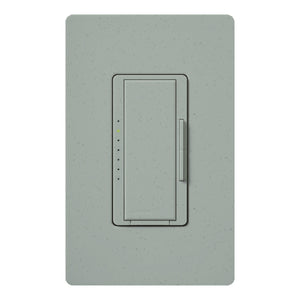 Lutron HWD-6ND-BG HomeWorks QS Wired Maestro 150W LED or 600W Incandescent or 450W Magnetic Low Voltage Single Pole / Multi Location Dimmer, Neutral Wire Required, in Bluestone