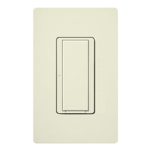 Lutron HWD-8ANS-BI HomeWorks QS Wired Maestro 8A Lighting or 5.8A Motor Single Pole / 3 Way / Multi Location Neutral Electronic Switch, in Biscuit
