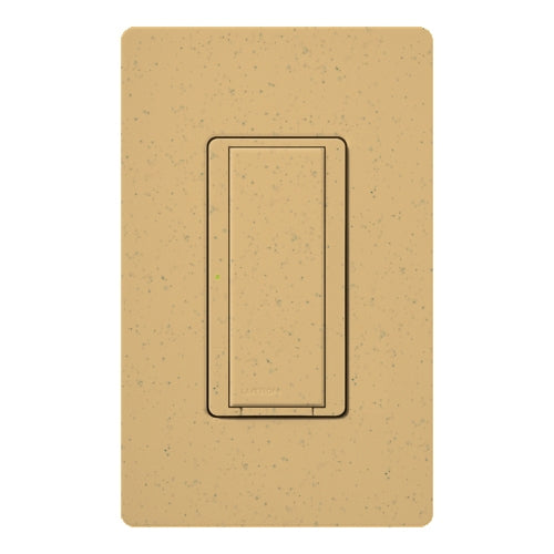 Lutron HWD-8ANS-GS HomeWorks QS Wired Maestro 8A Lighting or 5.8A Motor Single Pole / 3 Way / Multi Location Neutral Electronic Switch, in Goldstone
