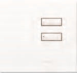 Lutron HWIS-2B-F-SN HomeWorks QS Wired International seeTouch 2-Button/Faceplate Kit, Frameless Style, Matte Finish, Satin Nickel