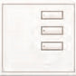 Lutron HWIS-3B-I-QB HomeWorks QS Wired International seeTouch 3-Button/Faceplate Kit, Insert Style, Matte Finish, Antique Brass