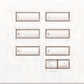 Lutron HWIS-6BRL-F-MC HomeWorks QS Wired International seeTouch 6-Button/Faceplate Kit with Raise/Lower, Frameless Style, Matte Finish, Mica