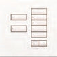 Lutron HWIS-7BRL-F-AW HomeWorks QS Wired International seeTouch 7-Button/Faceplate Kit with Raise/Lower, Frameless Style, Matte Finish, Arctic White