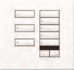 Lutron HWIS-8BIR-F-BC HomeWorks QS Wired International seeTouch 8-Button/Faceplate Kit with Raise/Lower and IR, Frameless Style, Matte Finish, Bright Chrome