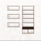 Lutron HWIS-8BIR-F-MC HomeWorks QS Wired International seeTouch 8-Button/Faceplate Kit with Raise/Lower and IR, Frameless Style, Matte Finish, Mica