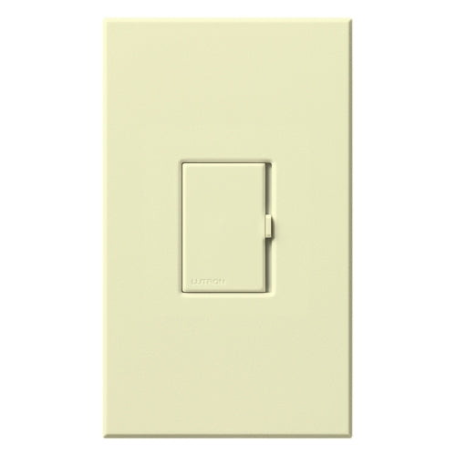 Lutron HWV-1000D-AL HomeWorks Wired Vareo 1000W/VA Incandescent or Magnetic Low Voltage Single Pole / Multi-Location Dimmer, in Almond
