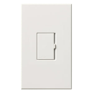 Lutron HWV-1000D-WH HomeWorks Wired Vareo 1000W/VA Incandescent or Magnetic Low Voltage Single Pole / Multi-Location Dimmer, in White