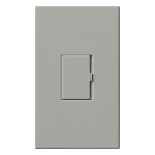 Lutron HWV-1000NS-GR HomeWorks Wired Vareo 1000W/VA Single Pole / Multi-Location Switch, Neutral Wire Required, in Gray