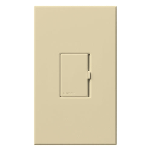 Lutron HWV-FDB-8A-IV HomeWorks Wired Vareo 8A Lutron Hi-Lume and Eco-10 Electronic Fluorescent Dimming Ballast Single Pole / Multi-Location Dimmer, in Ivory