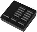 Lutron LFK-T10CRL-BLA-E HomeWorks QS RF seeTouch 10-Button with Column Raise/Lower Engraved Faceplate Only, Black Anodized Aluminum