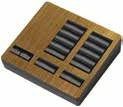 Lutron LFK-T10CRL-QB-E HomeWorks QS RF seeTouch 10-Button with Column Raise/Lower Engraved Faceplate Only, Antique Brass