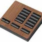 Lutron LFK-T15CRL-QZ-E HomeWorks QS RF seeTouch 15-Button with Column Raise/Lower Engraved Faceplate Only, Antique Bronze