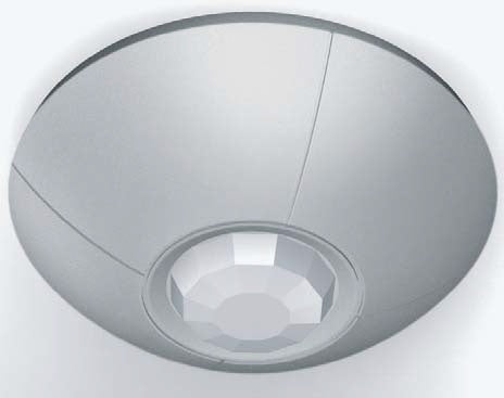 Lutron LOS-CIR-1500-WH Ceiling Mount Passive Infrared Sensor, 1500 sq ft Coverage and 360 deg Field of View