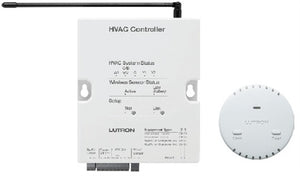 Lutron LR-HVAC-INT-MN Temperature Control Integration Package, includes one wireless temperature sensor and one HVAC Controller in Midnight