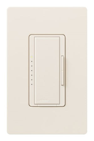 Lutron MA-PRO-ES Maestro Phase-selectable dimmer for LED, ELV, MLV and Incandescent lamp loads, Single Pole / 3-Way Dimmer in Eggshell