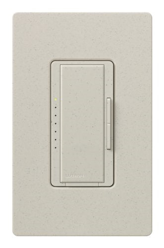 Lutron MA-PRO-LS Maestro Phase-selectable dimmer for LED, ELV, MLV and Incandescent lamp loads, Single Pole / 3-Way Dimmer in Limestone