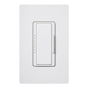 Lutron MA-PRO-WH Maestro Phase-selectable dimmer for LED, ELV, MLV and Incandescent lamp loads, Single Pole / 3-Way Dimmer in White