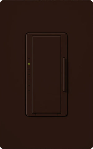 Lutron MAELV-600-BR Maestro 600W Electronic Low Voltage Dimmer in Brown