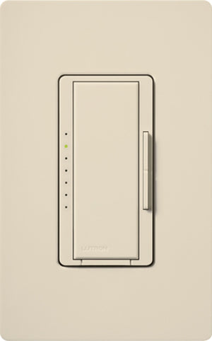 Lutron MAELV-600-LA Maestro 600W Electronic Low Voltage Dimmer in Light Almond