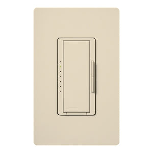 Lutron MRF2-6CL-ES Maestro Wireless 600W Incandescent, 150W CFL or LED Single Pole / 3-Way Dimmer in Eggshell