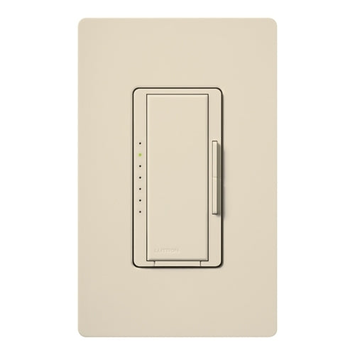 Lutron MRF2-6CL-LA Maestro Wireless 600W Incandescent, 150W CFL or LED Single Pole / 3-Way Dimmer in Light Almond