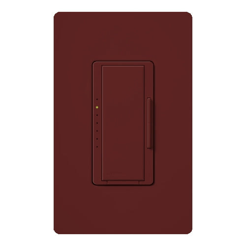 Lutron MRF2-6MLV-MR Maestro Wireless 600W Magnetic Low Voltage Multi Location Dimmer in Merlot