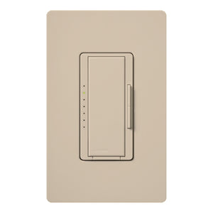 Lutron MRF2-6MLV-TP Maestro Wireless 600W Magnetic Low Voltage Multi Location Dimmer in Taupe