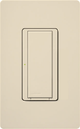 Lutron MRF2-8S-DV-ES Maestro Wireless 120V/277V 8A Digital Multi Location Switch in Eggshell