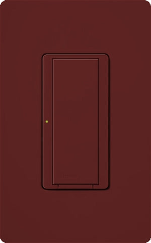 Lutron MRF2-8S-DV-MR Maestro Wireless 120V/277V 8A Digital Multi Location Switch in Merlot