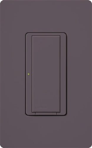 Lutron MRF2-8S-DV-PL Maestro Wireless 120V/277V 8A Digital Multi Location Switch in Plum