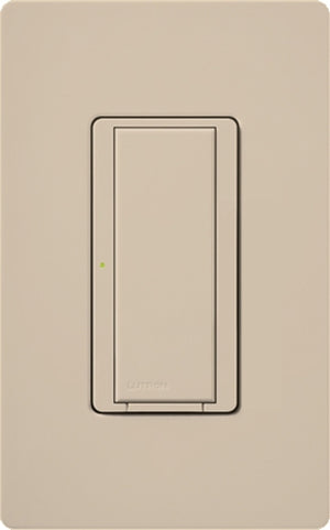 Lutron MRF2-8S-DV-TP Maestro Wireless 120V/277V 8A Digital Multi Location Switch in Taupe