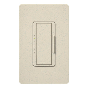 Lutron MRF2-F6AN-DV-LS Maestro Wireless 120V / 277V / 6A Fluorescent 3-Wire with Neutral Wire Multi Location Dimmer in Limestone