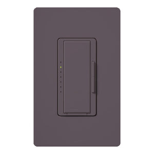 Lutron MRF2-F6AN-DV-PL Maestro Wireless 120V / 277V / 6A Fluorescent 3-Wire with Neutral Wire Multi Location Dimmer in Plum