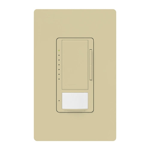 Lutron Vive MRF2S-8SDV010-IV Wallbox Vacancy Single-Pole/Multi-Location Sensor Dimmer in Ivory