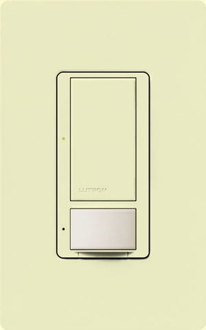 Lutron Vive MRF2S-8SS-AL Wallbox Occupancy/Vacancy Single-Pole/Multi-Location Sensor Switch in Almond