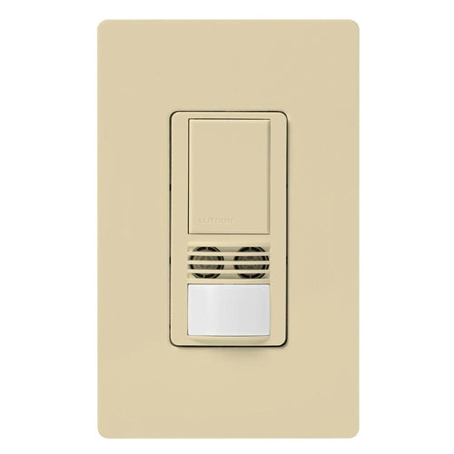 Lutron MS-A102-IV Maestro Dual Technology ultrasonic and Passive infrared Occupancy sensor for Single Circuit in Ivory