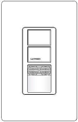 Lutron MS-B202-LS Maestro Dual Technology ultrasonic and Passive infrared Occupancy sensor for Dual Circuit in Limestone
