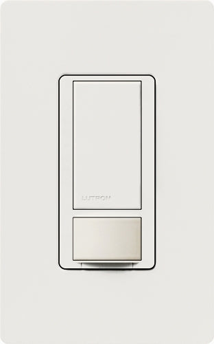 Lutron MS-OPS2H-WH Maestro Occupancy and Vacancy Sensor with Switch Single Pole 120V / 2A, 250W in White