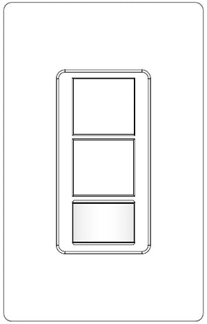 Lutron MS-OPS6-DDV-BI Maestro Dual-circuit Switch with Occupancy/Vacancy Sensor, 6A 120V-277V in Biscuit