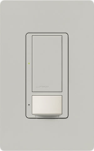 Lutron MS-OPS6M-DV-PD (MS-OPS6M2-DV-PD) Maestro Switch with Occupancy Sensor Dual Voltage 120V-277V / 6A Multi Location in Palladium
