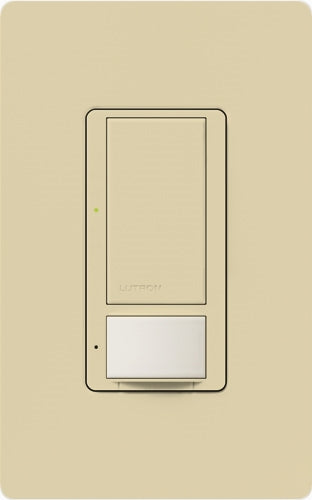 Lutron MS-OPS6M2-DV-IV Maestro Switch with Occupancy Sensor Dual Voltage 120V-277V / 6A Multi Location in Ivory