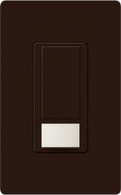 Lutron MS-VPS2-BR Maestro Vacancy Sensor with Switch Single Pole 120V / 2A in Brown