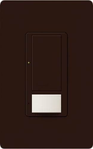 Lutron MS-VPS6M-DV-BR (MS-VPS6M2-DV-BR) Maestro Switch with Vacancy Sensor Dual Voltage 120V-277V / 6A Multi Location in Brown