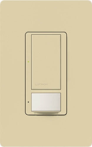Lutron MS-VPS6M-DV-IV (MS-VPS6M2-DV-IV) Maestro Switch with Vacancy Sensor Dual Voltage 120V-277V / 6A Multi Location in Ivory