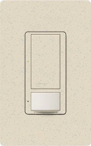 Lutron MS-VPS6M-DV-LS (MS-VPS6M2-DV-LS) Maestro Switch with Vacancy Sensor Dual Voltage 120V-277V / 6A Multi Location in Limestone
