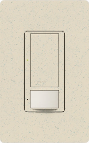 Lutron MS-VPS6M-DV-LS (MS-VPS6M2-DV-LS) Maestro Switch with Vacancy Sensor Dual Voltage 120V-277V / 6A Multi Location in Limestone
