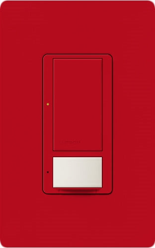Lutron MS-VPS6M2-DV-HT Maestro Switch with Vacancy Sensor Dual Voltage 120V-277V / 6A Multi Location in Hot